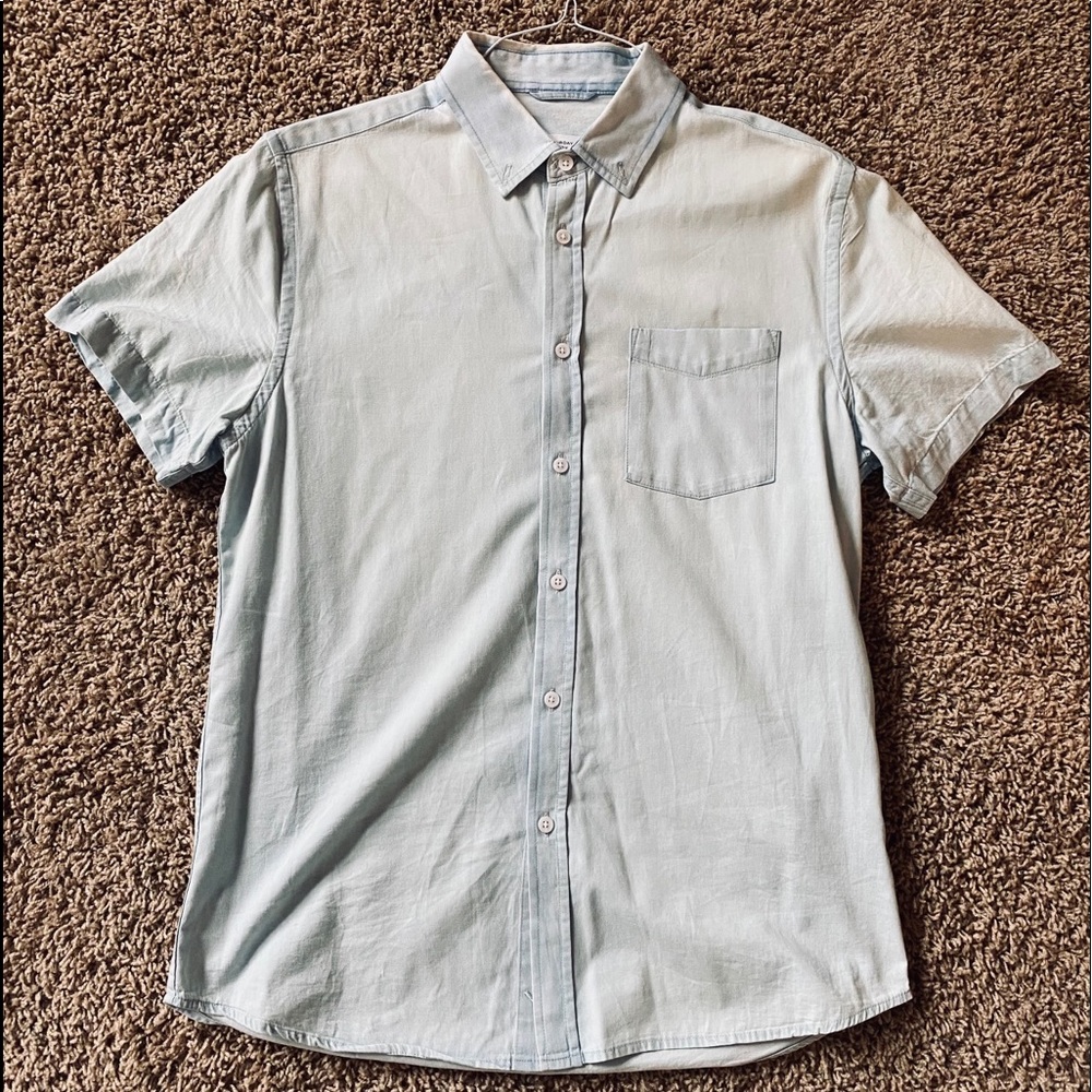 Esquina Button Down Denim Shirt
Washed Indigo